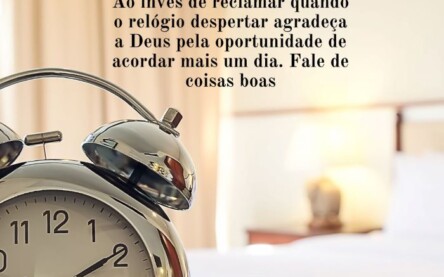 Hoje acordei para vencer