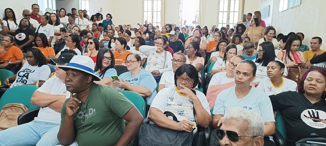 Manifestação na Câmara