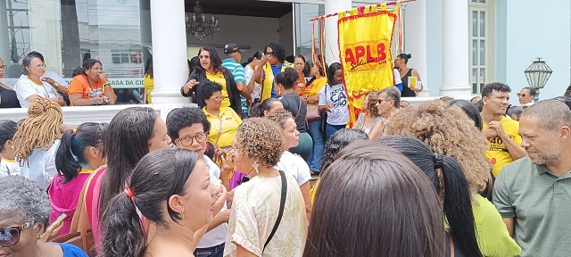 Manifestação na Câmara