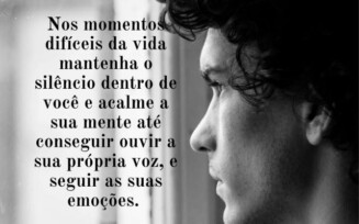 Cultive o silêncio e escute o seu coração