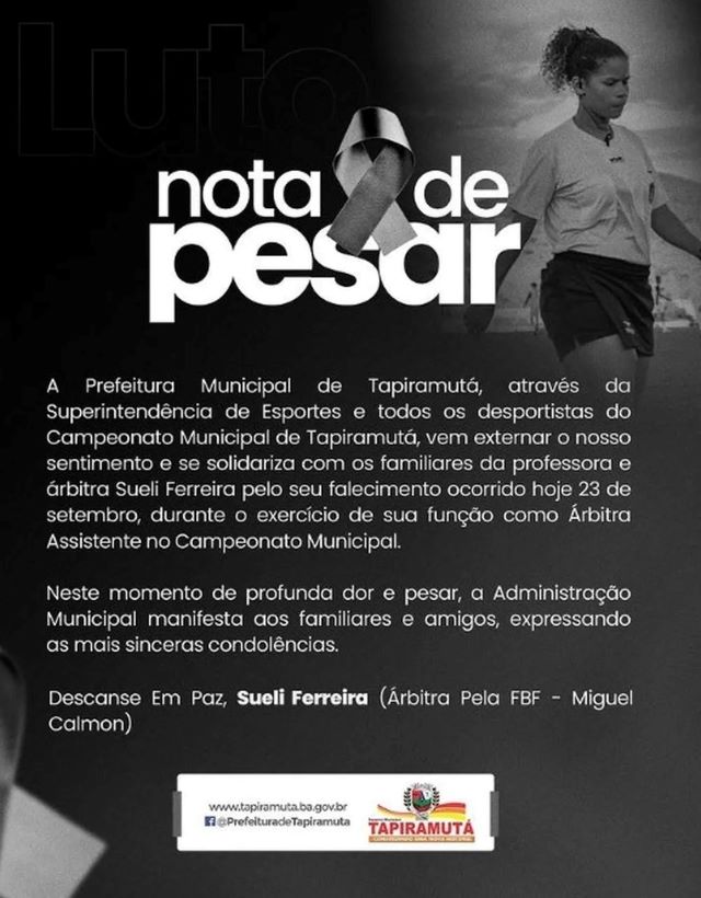 Nota de pesar