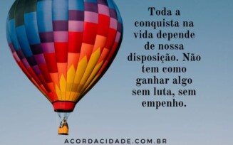 Card de mensagem de reflexão