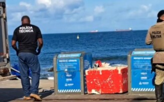 corpo encontrado na barra
