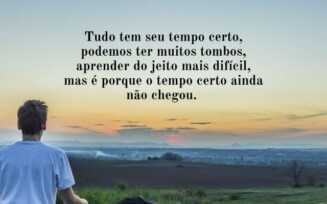 Deus não tem pressa!