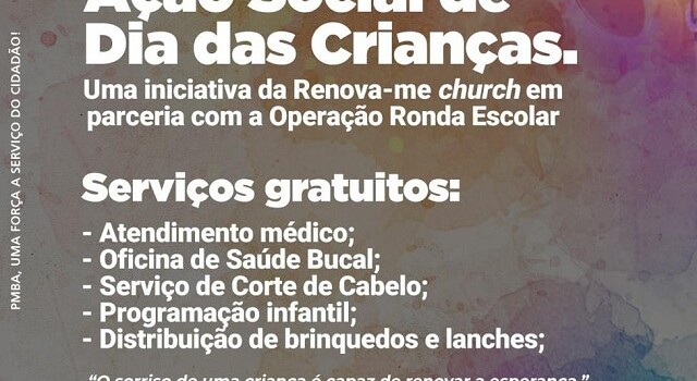 ação social no colégio integral do aviário