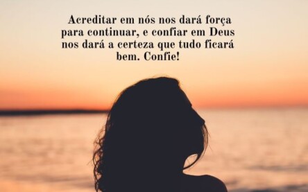 Com otimismo e fé