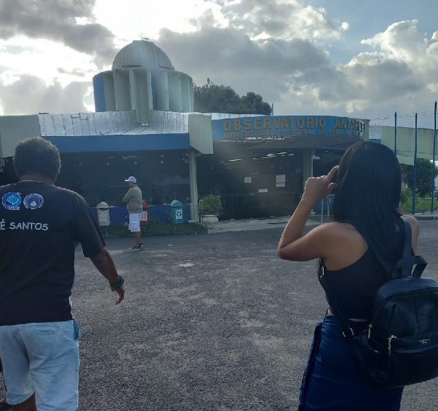 Observatório antares ver o eclipse solar ft Andrea Trindade acorda cidade3