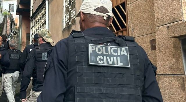 Organizações Criminosas são alvos de megaoperação da Polícia Civil