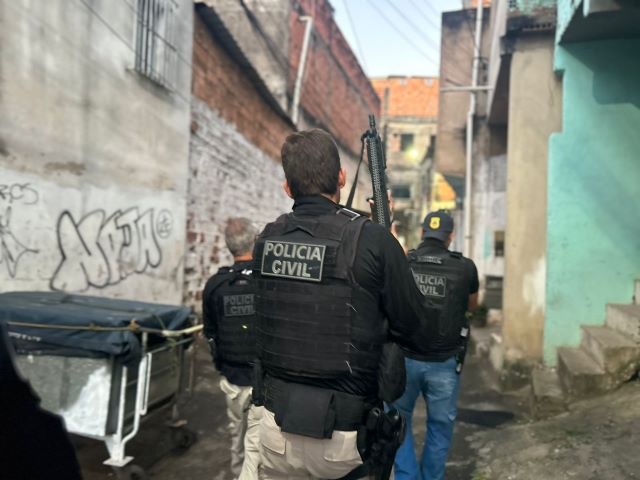 Organizações Criminosas são alvos de megaoperação da Polícia Civil
