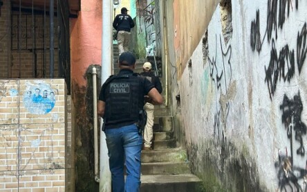 POlícia Civil em bairros de Salvador