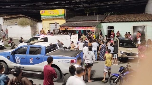 homicídio em bar