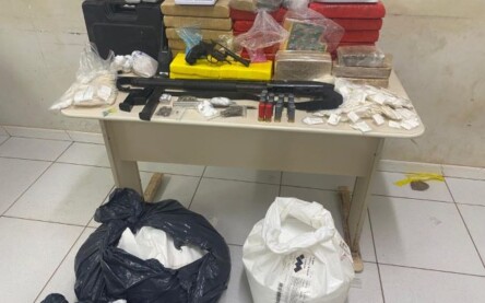 Apreensão de drogas, laboratório