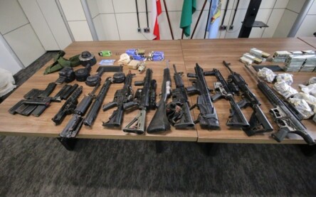 Armas apreendidas