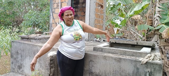 Moradores da Fazenda Brandão