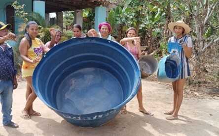 Moradores da Fazenda Brandão
