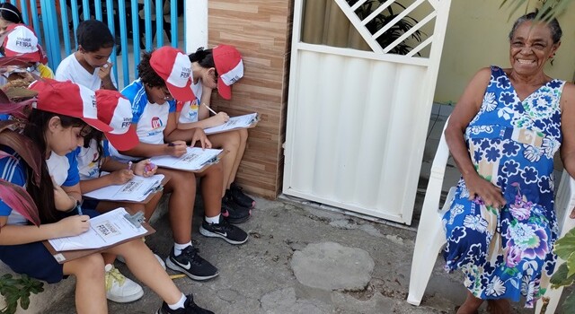 crianças visitam distrito de tiquaruçu1