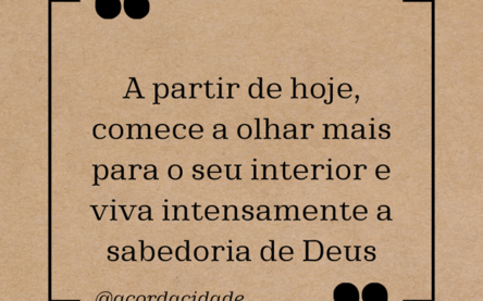 Mensagem do Dia