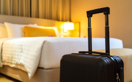 hotel mala viagens ft stock