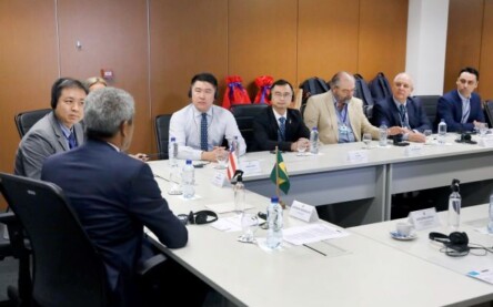Reunião sobre a implantação de fábrica da Goldwin na Bahia