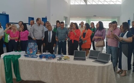 Escola Municipal Monteiro Lobato é reinaugurada ft Paulo José acorda cidade5