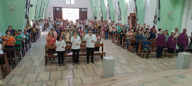 Missa de finados na Igreja dos capuchinhos ft Paulo José acorda cidade1