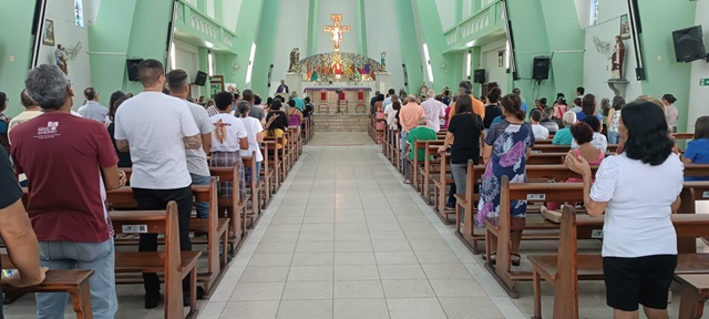 Missa de finados na Igreja dos capuchinhos ft Paulo José acorda cidade1