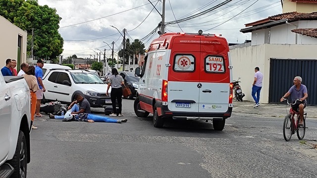 acidente na santa mônica ft Ed Santos acorda cidade