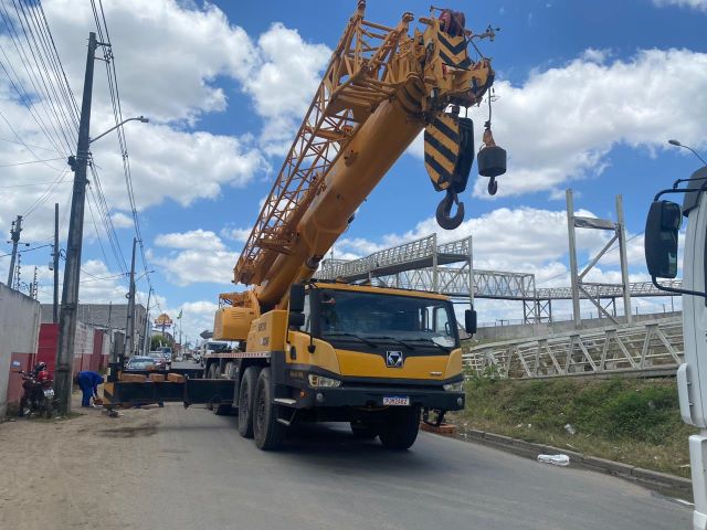 obras na passarela