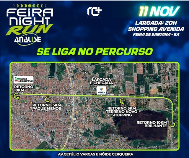 corrida feira night run