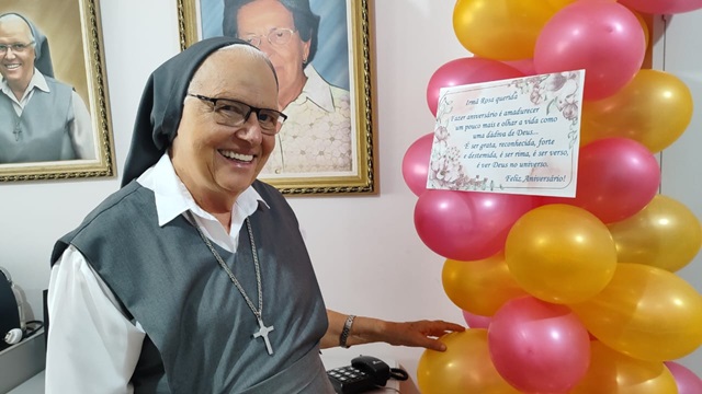 Missa em homenagem aos 80 anos de Irmã rosa - joão romaft ed santos acorda cidade4