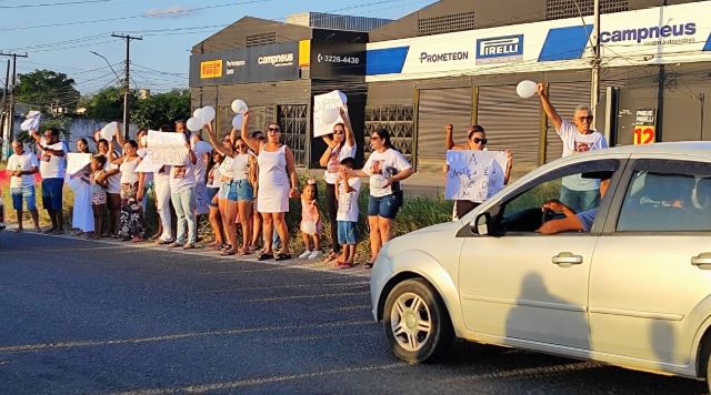 Manifestação no Anel de Contorno é marcada por pedidos de justiça pela morte de metalúrgico assassinado após acidente