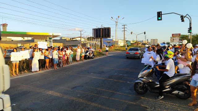 Manifestação no Anel de Contorno é marcada por pedidos de justiça pela morte de metalúrgico assassinado após acidente