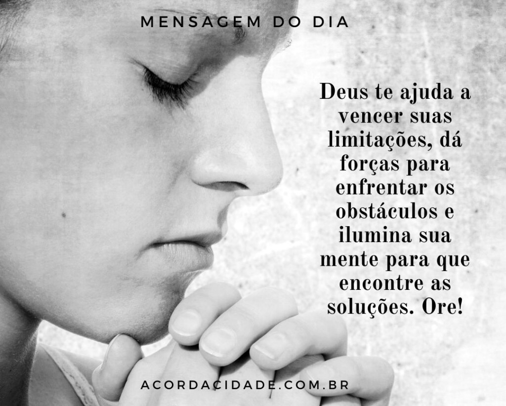 Busque o conforto da oração Busque o conforto da oração