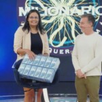 Jullie Dutra se tornou a primeira participante a ganhar R$ 1 milhão em quadro do 'Domingão'