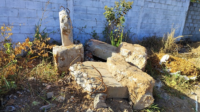 Rua São Geraldo no bairro Lagoa Grande - descarte irregular de entulho4