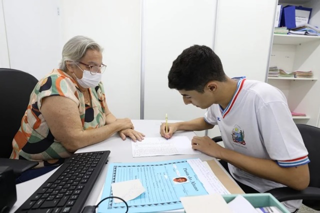 renovação de matrícula - estudante -rede estadual ft ascom sec