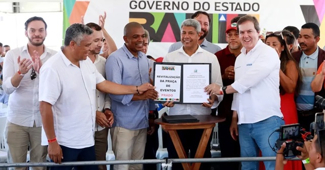 governador em prado no extremo sul da bahia - jerônimo Foto Joá SouzaGOVBA