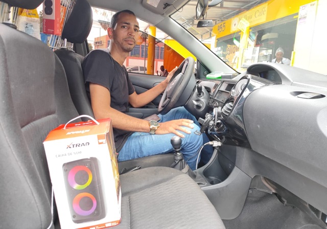 Motorista de app e vededor - loja móvel em carro ft ed santos acorda cidade4