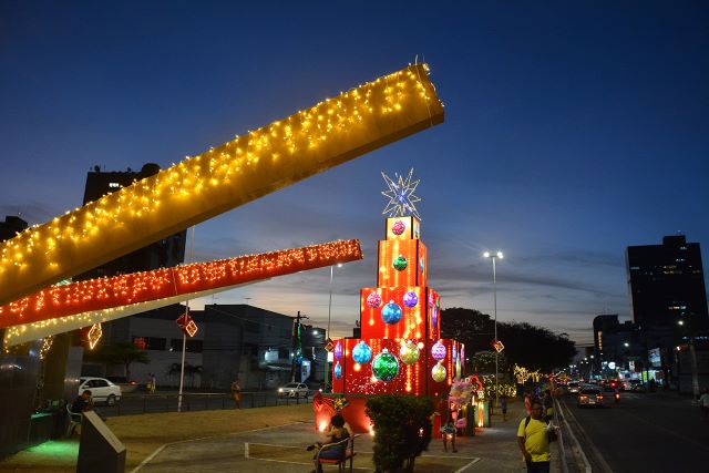 decoração natalina em Feira de Santana