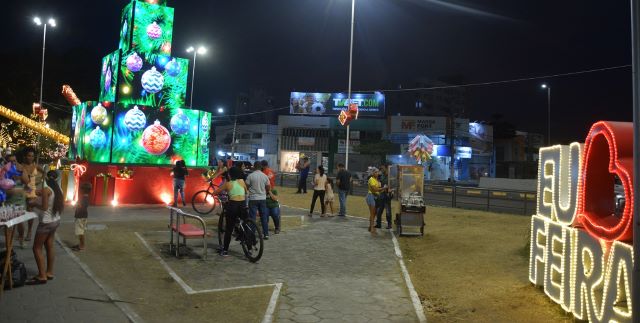 decoração natalina em Feira de Santana