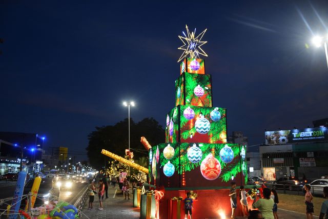 decoração natalina em Feira de Santana