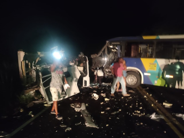 Motorista de ônibus morre em acidente na BA-522