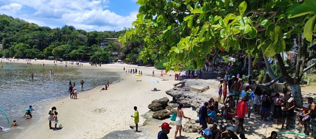 píer praia da bica, Saubara