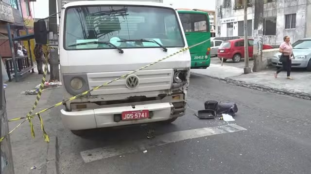 Motociclista morre em Salvador