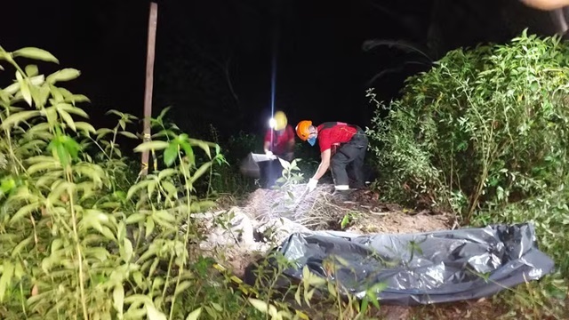 Local onde o corpo foi encontrado em área de mata no interiro do Amazonas ft Francisco Carioca