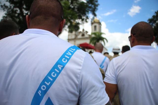 Polícia Civil na lavagem do Bonfim 2024