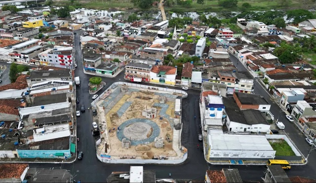 Cidade de Itapé no Sul da Bahia