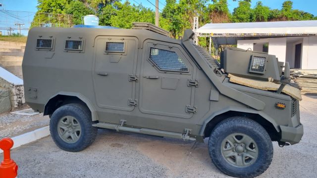 Polícia Militar testará veículo tático blindado em ações contra facções