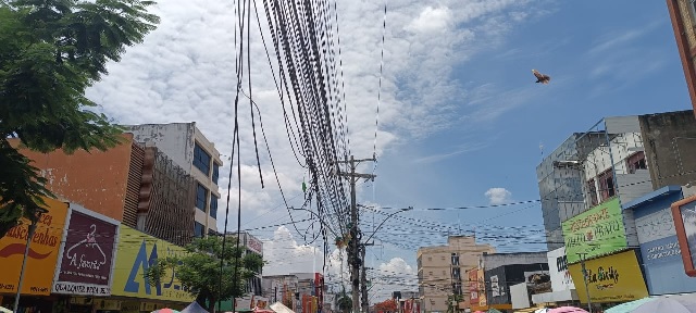 Fiação centro da cidade