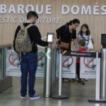 embarque - aviação- aeroporto ft ag brasil